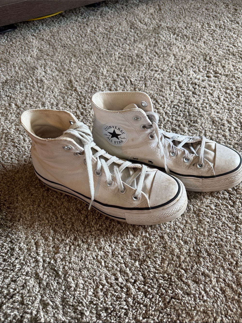 Converse High Top Sneakers - white